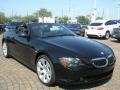 2006 Jet Black BMW 6 Series 650i Convertible  photo #15