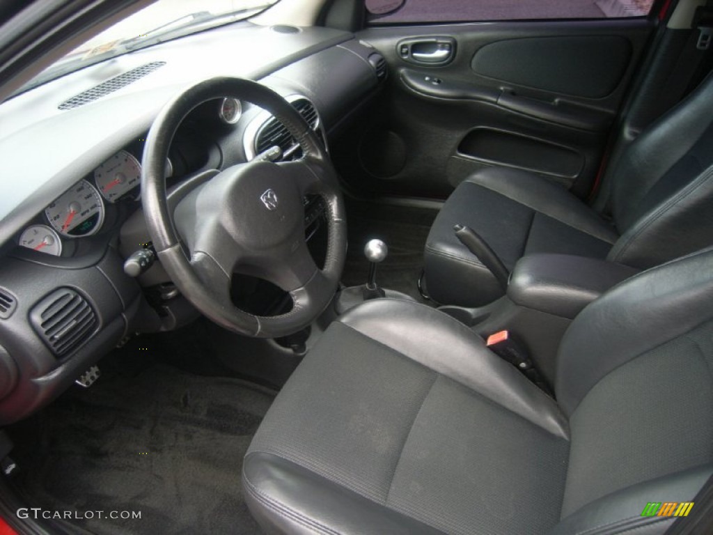Dark Slate Gray Interior 2004 Dodge Neon SRT-4 Photo #54584189