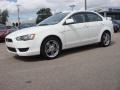 2008 Wicked White Mitsubishi Lancer ES  photo #2