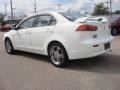 2008 Wicked White Mitsubishi Lancer ES  photo #4