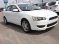 2008 Wicked White Mitsubishi Lancer ES  photo #8