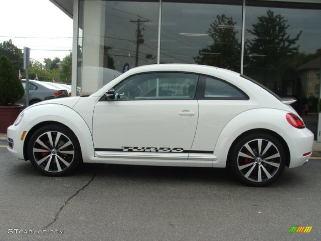 Candy White 2012 Volkswagen Beetle Turbo Exterior Photo #54584714