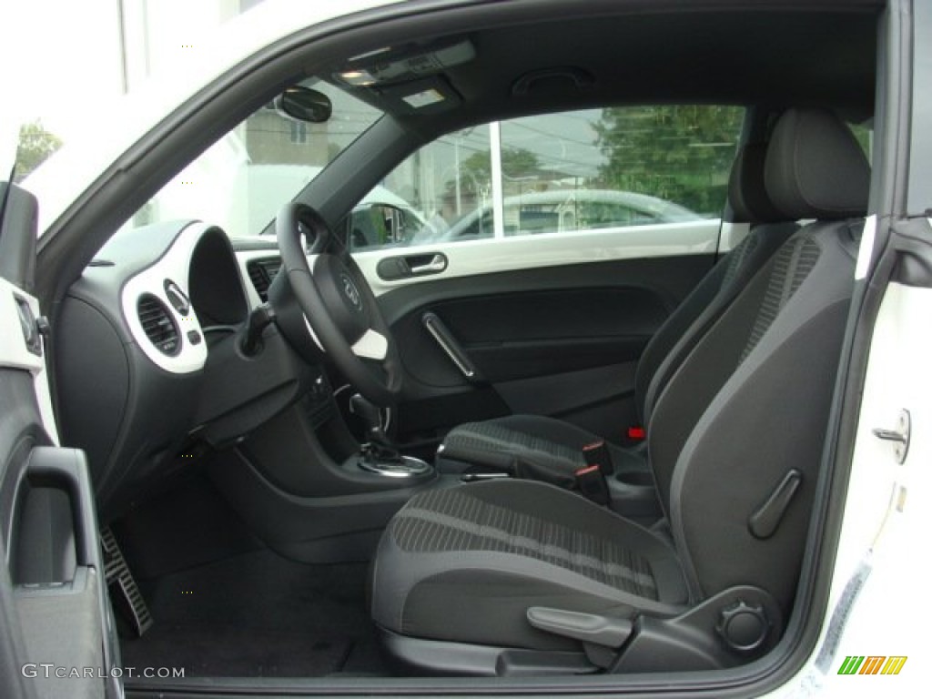 Titan Black Interior 2012 Volkswagen Beetle Turbo Photo #54584741