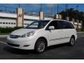Arctic Frost Pearl White 2007 Toyota Sienna XLE Limited AWD