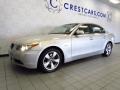 Titanium Silver Metallic - 5 Series 525i Sedan Photo No. 7