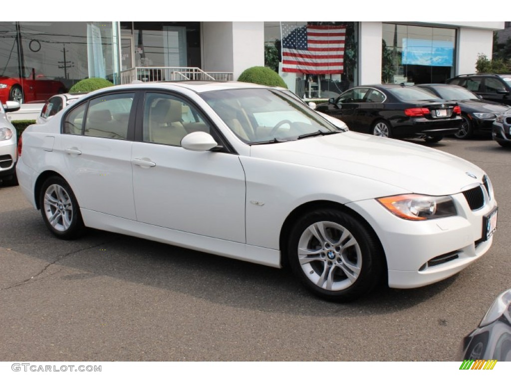 Alpine White 2008 BMW 3 Series 328i Sedan Exterior Photo #54586334