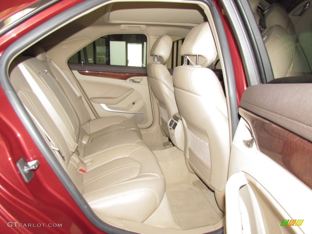 Cashmere/Cocoa Interior 2008 Cadillac CTS Sedan Photo #54586382
