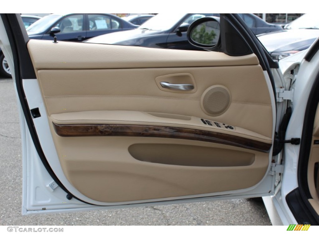 2008 BMW 3 Series 328i Sedan Beige Door Panel Photo #54586385