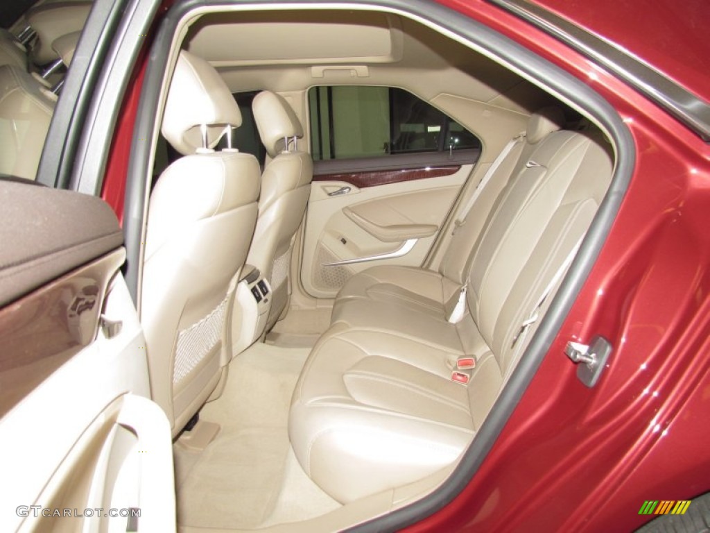 Cashmere/Cocoa Interior 2008 Cadillac CTS Sedan Photo #54586391