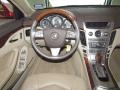 Cashmere/Cocoa 2008 Cadillac CTS Sedan Steering Wheel