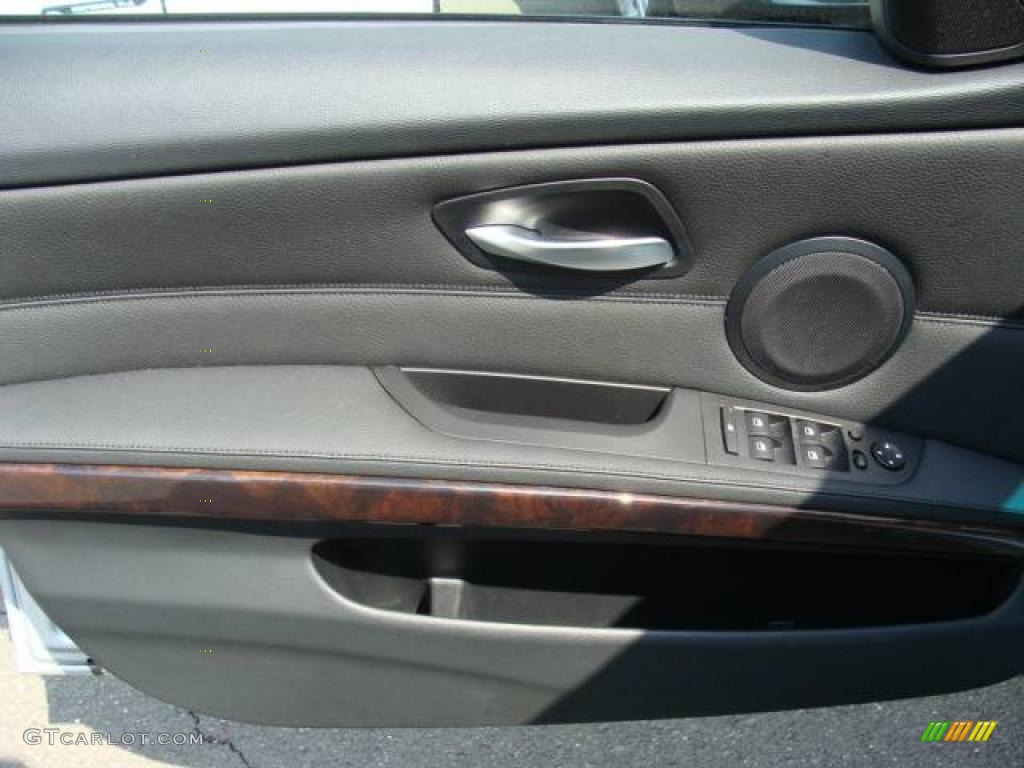 2007 3 Series 328xi Sedan - Titanium Silver Metallic / Black photo #9