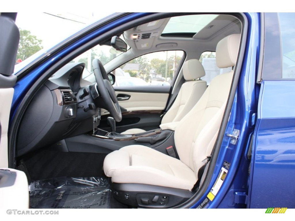 Beige Interior 2010 BMW 3 Series 328i Sedan Photo #54586979