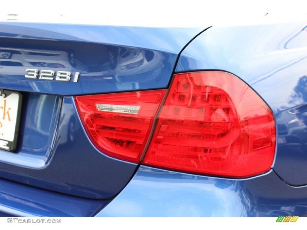2010 3 Series 328i Sedan - Montego Blue Metallic / Beige photo #22