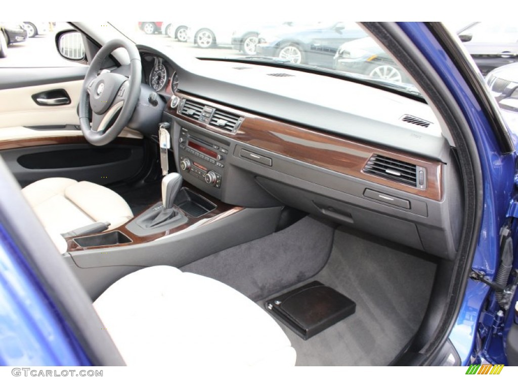 2010 BMW 3 Series 328i Sedan Beige Dashboard Photo #54587111