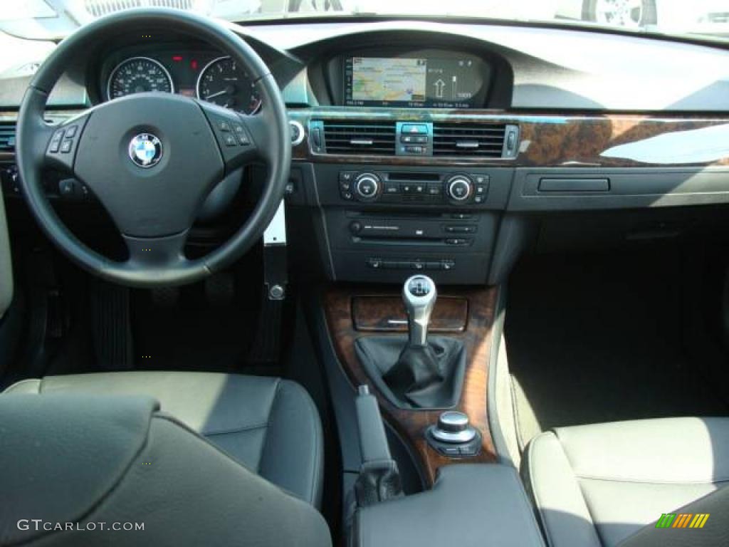 2007 3 Series 328xi Sedan - Titanium Silver Metallic / Black photo #12