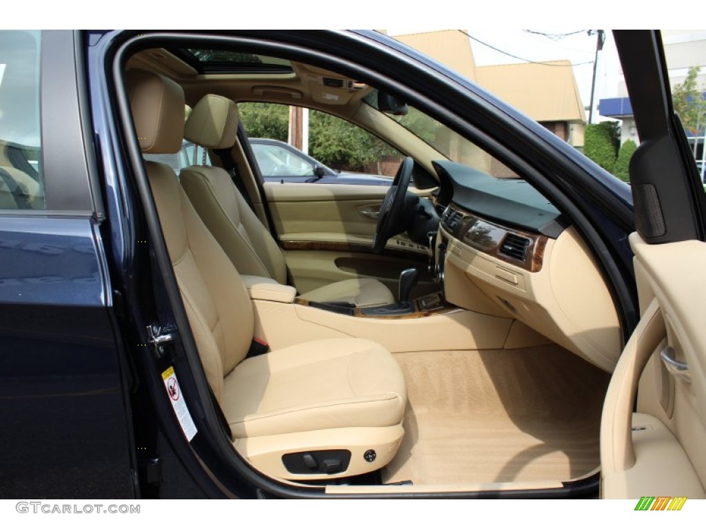 2008 3 Series 328i Sedan - Monaco Blue Metallic / Beige photo #27