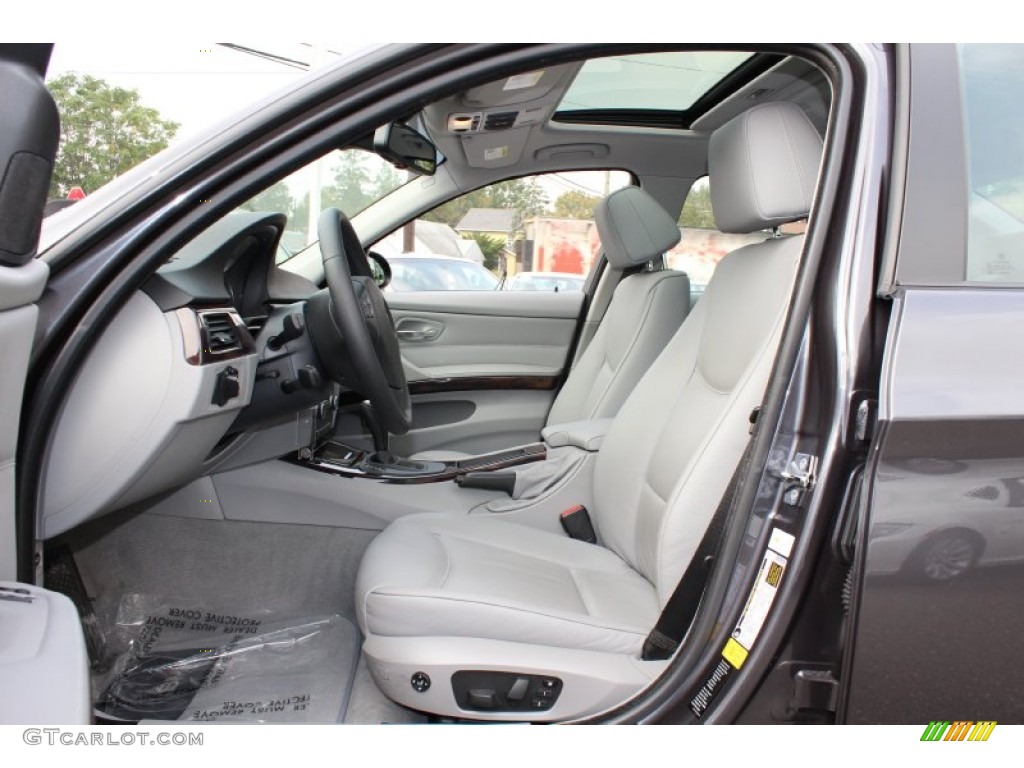 2008 3 Series 328xi Sedan - Sparkling Graphite Metallic / Gray photo #11