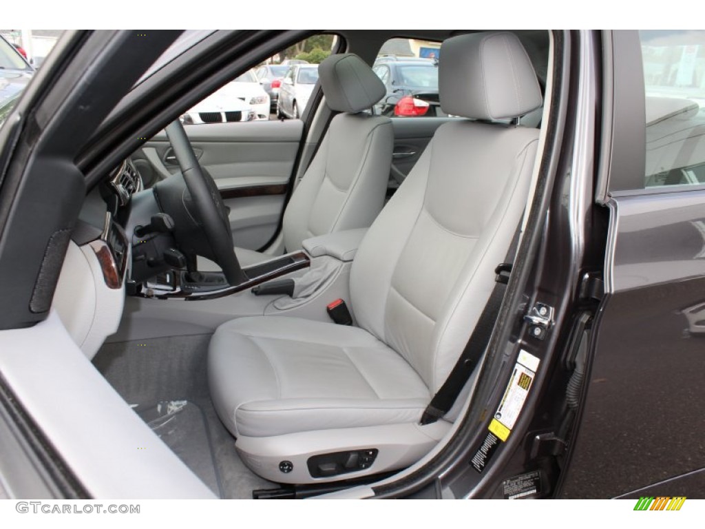 2008 3 Series 328xi Sedan - Sparkling Graphite Metallic / Gray photo #12
