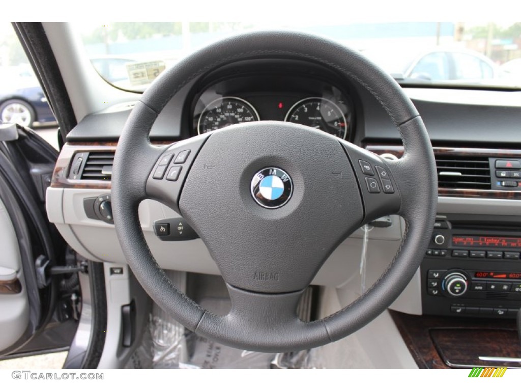 2008 3 Series 328xi Sedan - Sparkling Graphite Metallic / Gray photo #14
