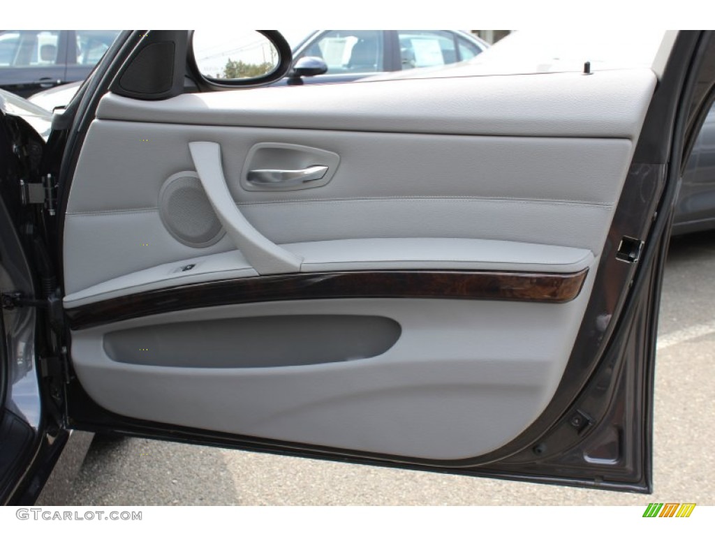 2008 3 Series 328xi Sedan - Sparkling Graphite Metallic / Gray photo #25