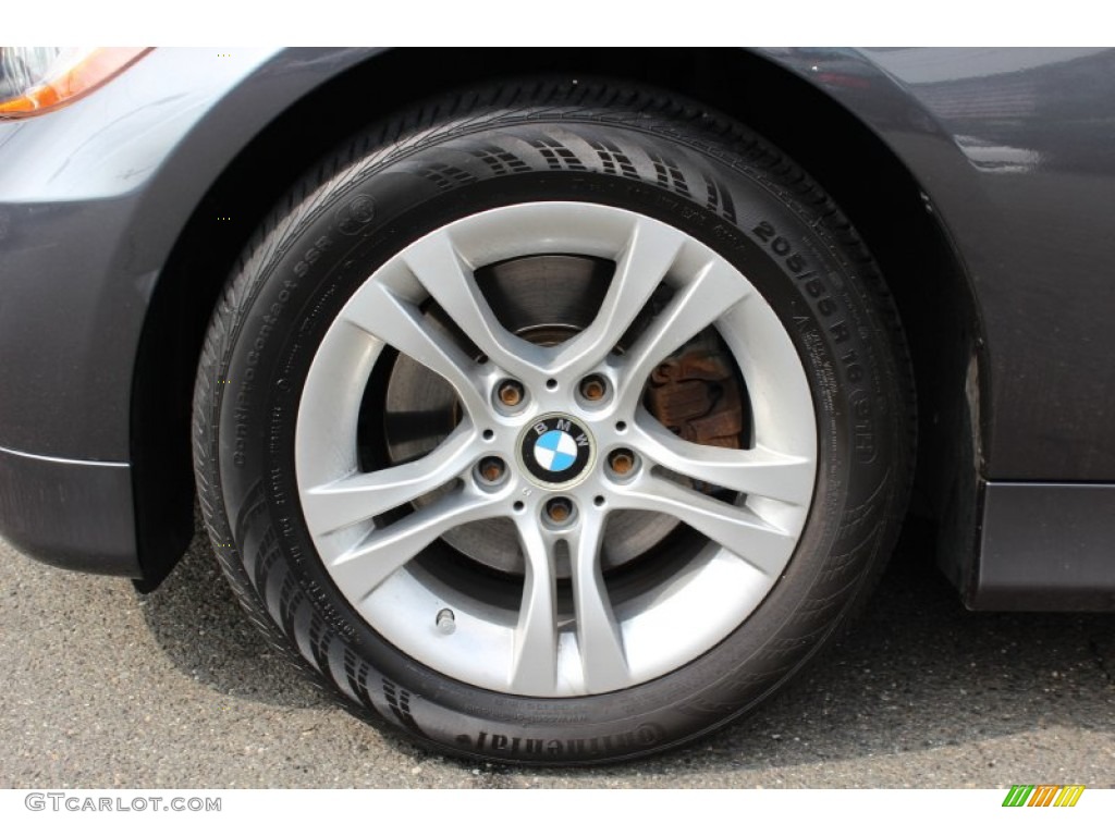 2008 3 Series 328xi Sedan - Sparkling Graphite Metallic / Gray photo #31