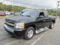 2008 Black Chevrolet Silverado 1500 Z71 Extended Cab 4x4  photo #5