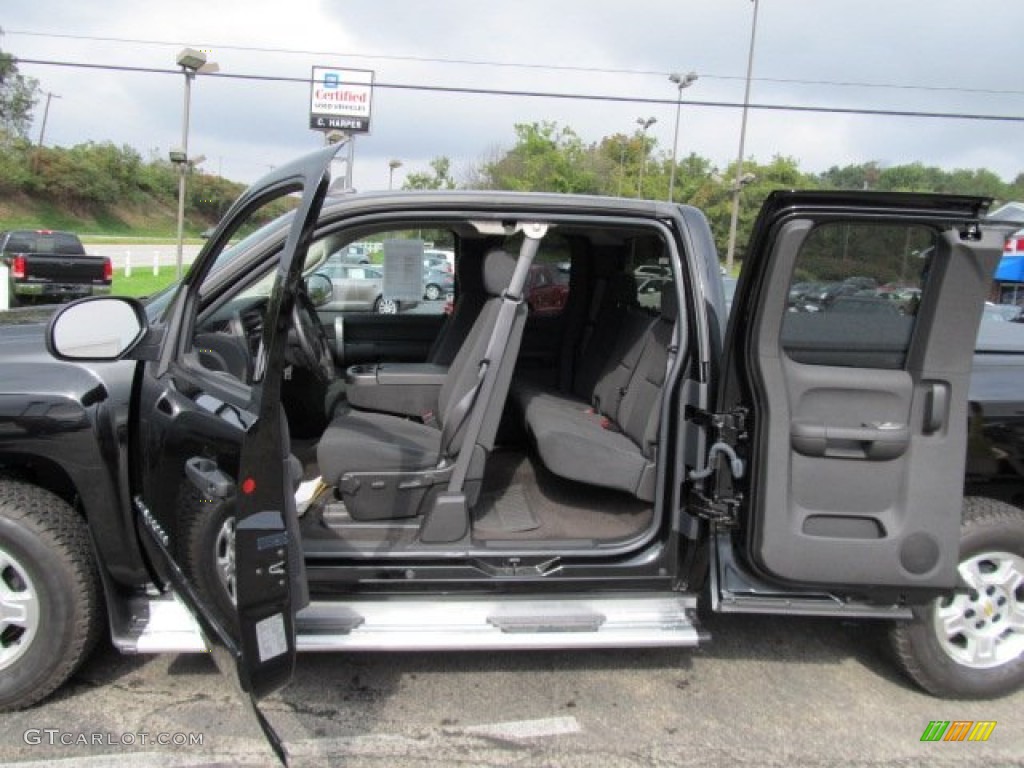 2008 Silverado 1500 Z71 Extended Cab 4x4 - Black / Ebony photo #15