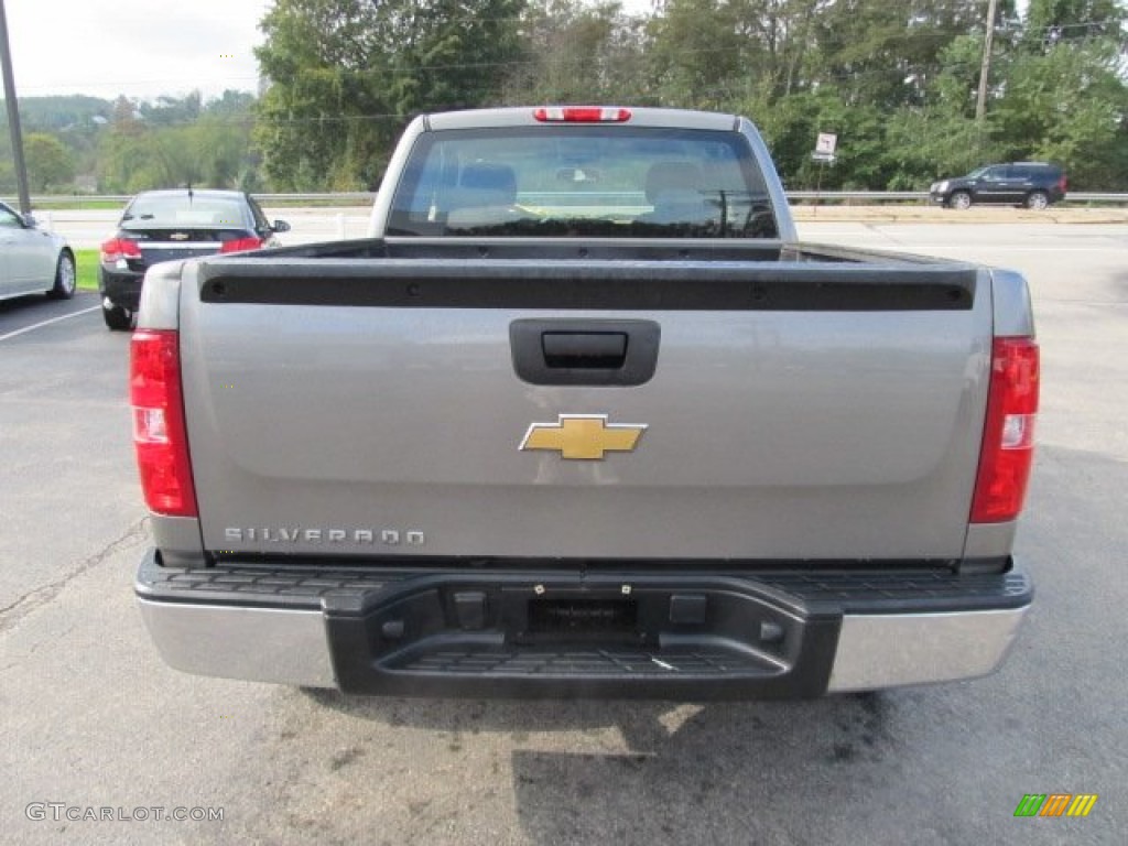 2008 Silverado 1500 Work Truck Extended Cab 4x4 - Graystone Metallic / Dark Titanium photo #7