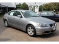 Silver Grey Metallic - 5 Series 530xi Sedan Photo No. 3