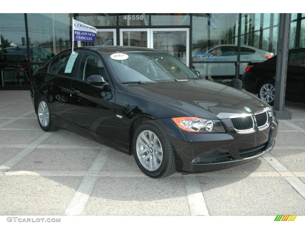 Jet Black BMW 3 Series