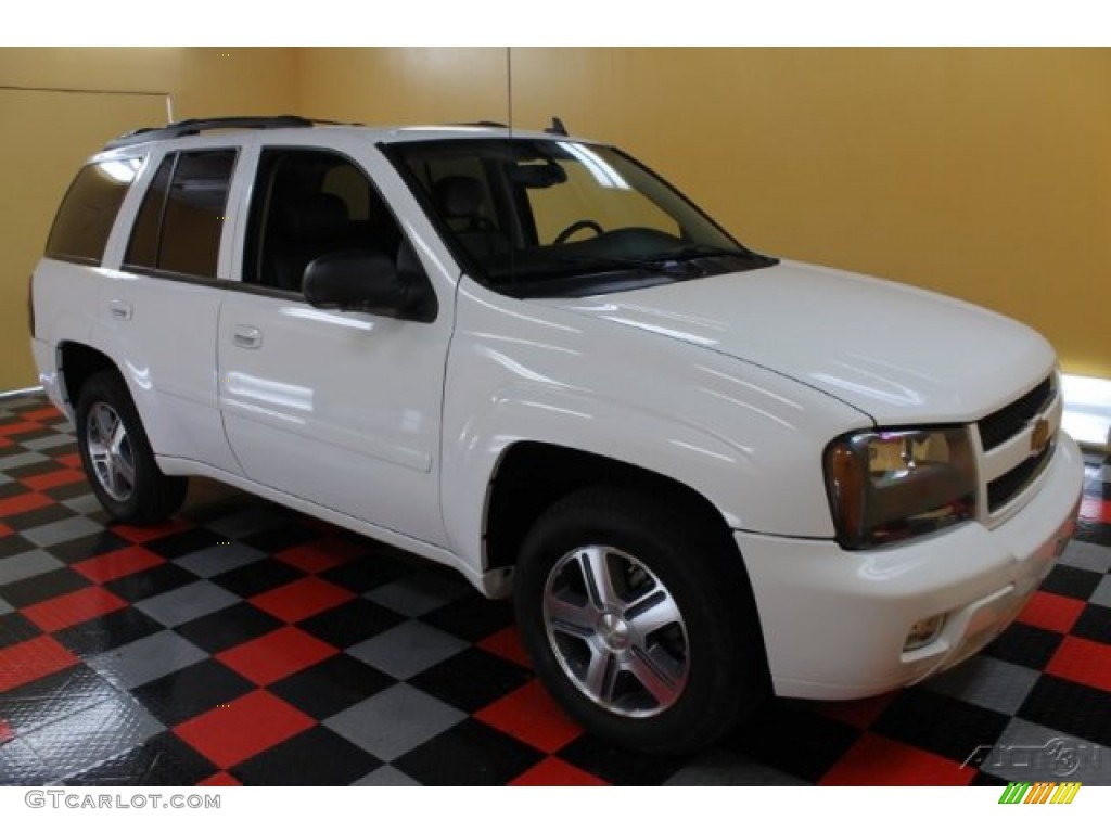 2007 TrailBlazer LT 4x4 - Summit White / Ebony photo #1