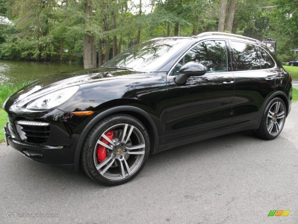 Black 2011 Porsche Cayenne Turbo Exterior Photo #54590207