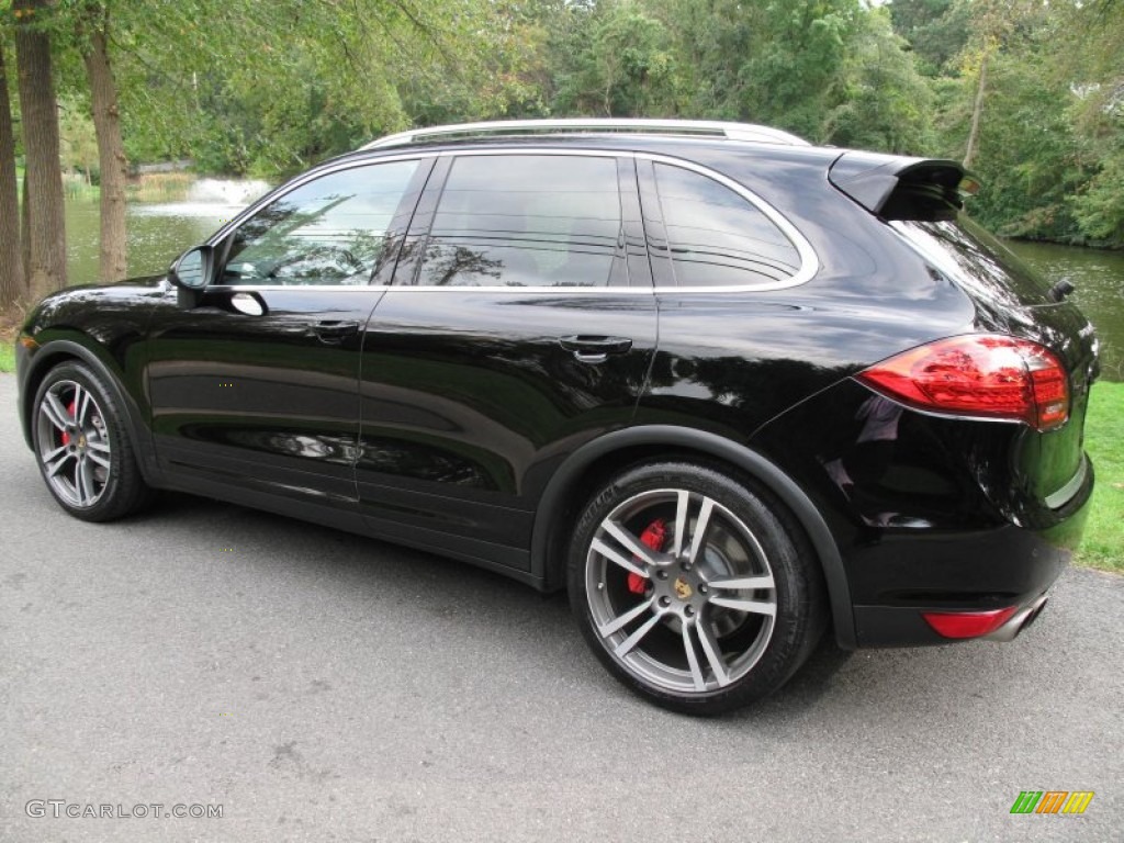 Black 2011 Porsche Cayenne Turbo Exterior Photo #54590234