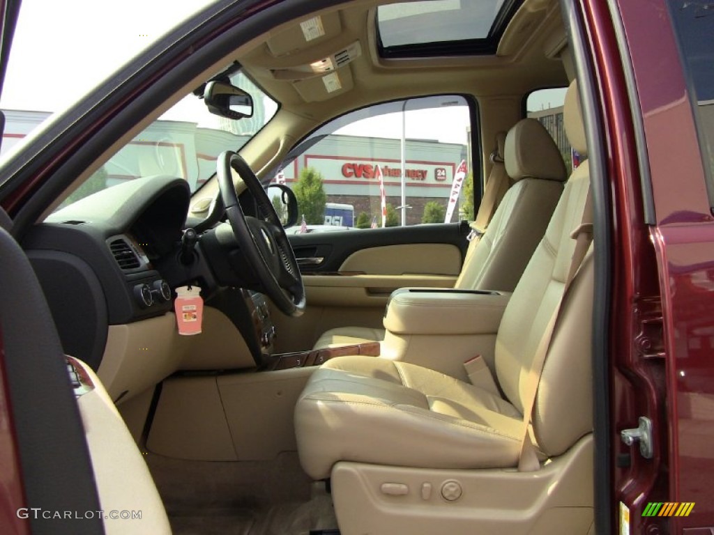 Light Cashmere/Ebony Interior 2008 Chevrolet Tahoe LTZ 4x4 Photo #54590849