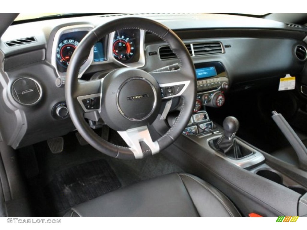 Black Interior 2010 Chevrolet Camaro SS/RS Coupe Photo #54590975