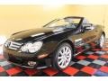 Black 2007 Mercedes-Benz SL 550 Roadster Exterior