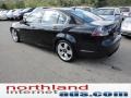 2009 Panther Black Pontiac G8 GT  photo #6