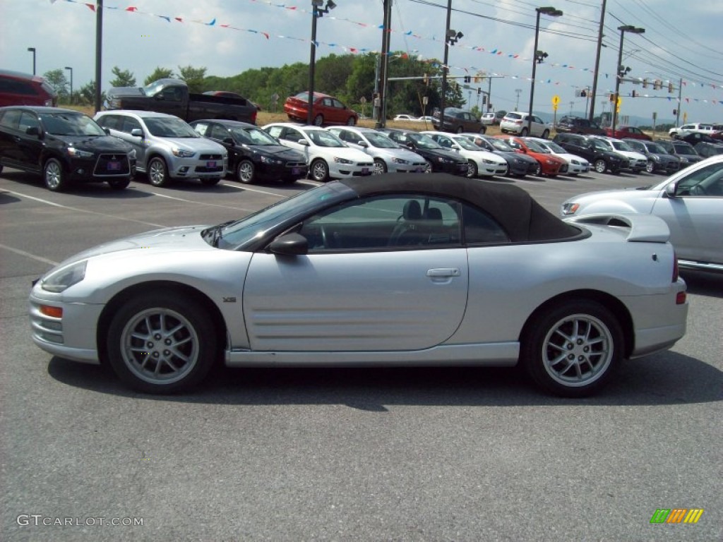 Sterling Silver Metallic 2001 Mitsubishi Eclipse Spyder GT Exterior Photo #54592169