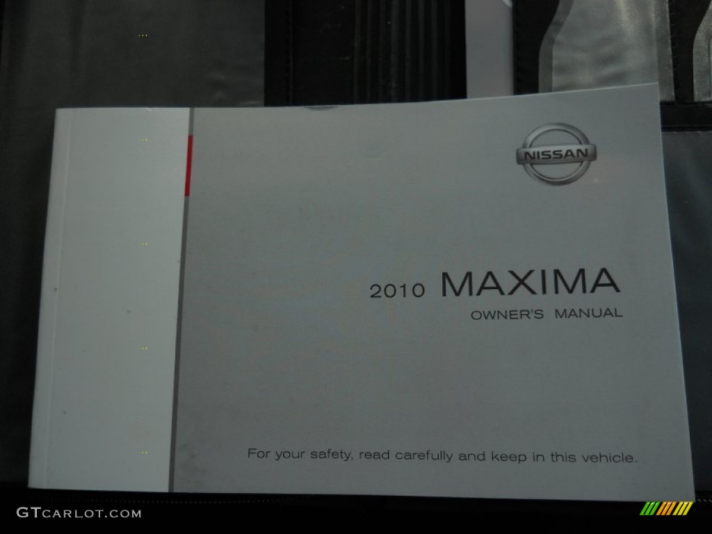 2010 Maxima 3.5 SV - Navy Blue / Charcoal photo #20