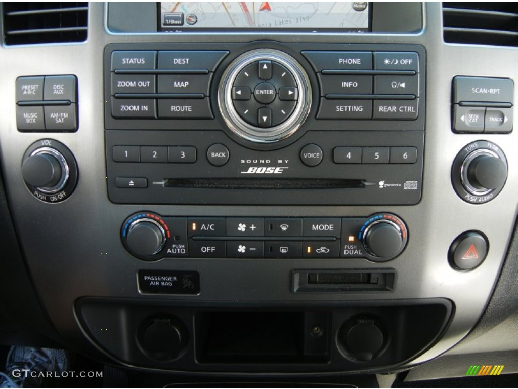 2010 Nissan Armada Platinum Controls Photo #54594335