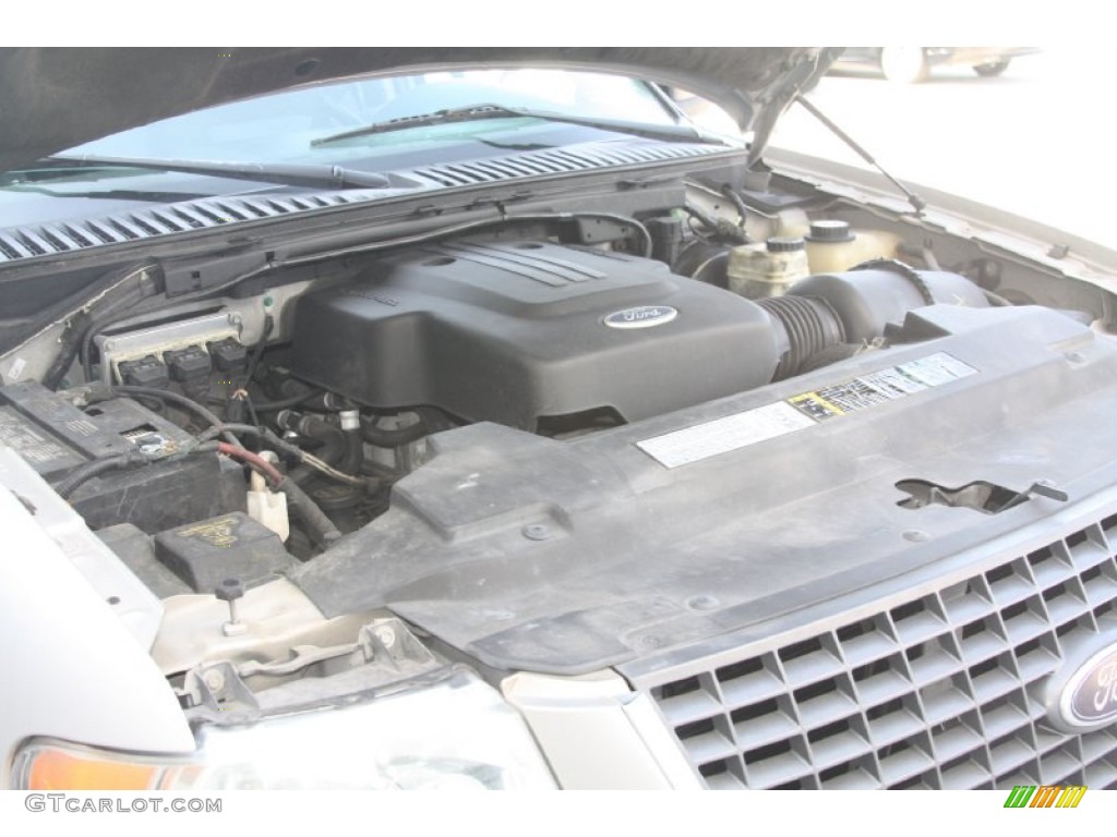 2003 Expedition XLT - Silver Birch Metallic / Flint Grey photo #35