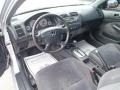 2001 Satin Silver Metallic Honda Civic LX Coupe  photo #5