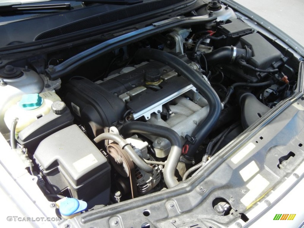 2006 Volvo S80 2.5T 2.5 Liter Turbocharged DOHC 20-Valve 5 Cylinder Engine Photo #54596165