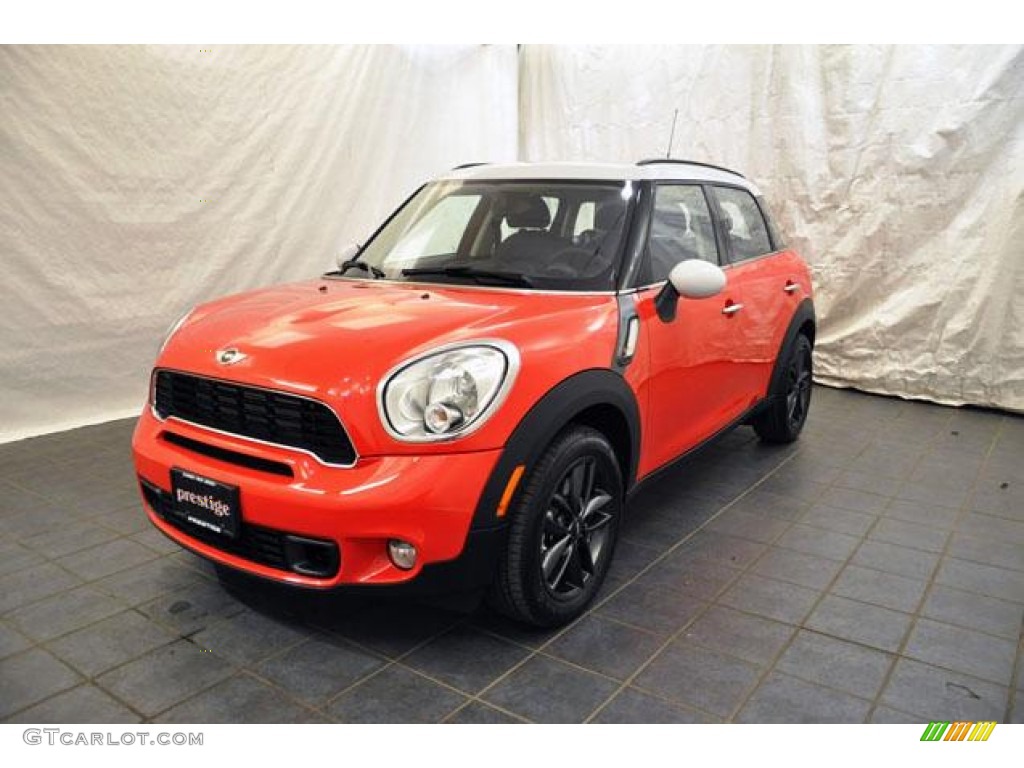 Pure Red 2011 Mini Cooper S Countryman Exterior Photo #54596630