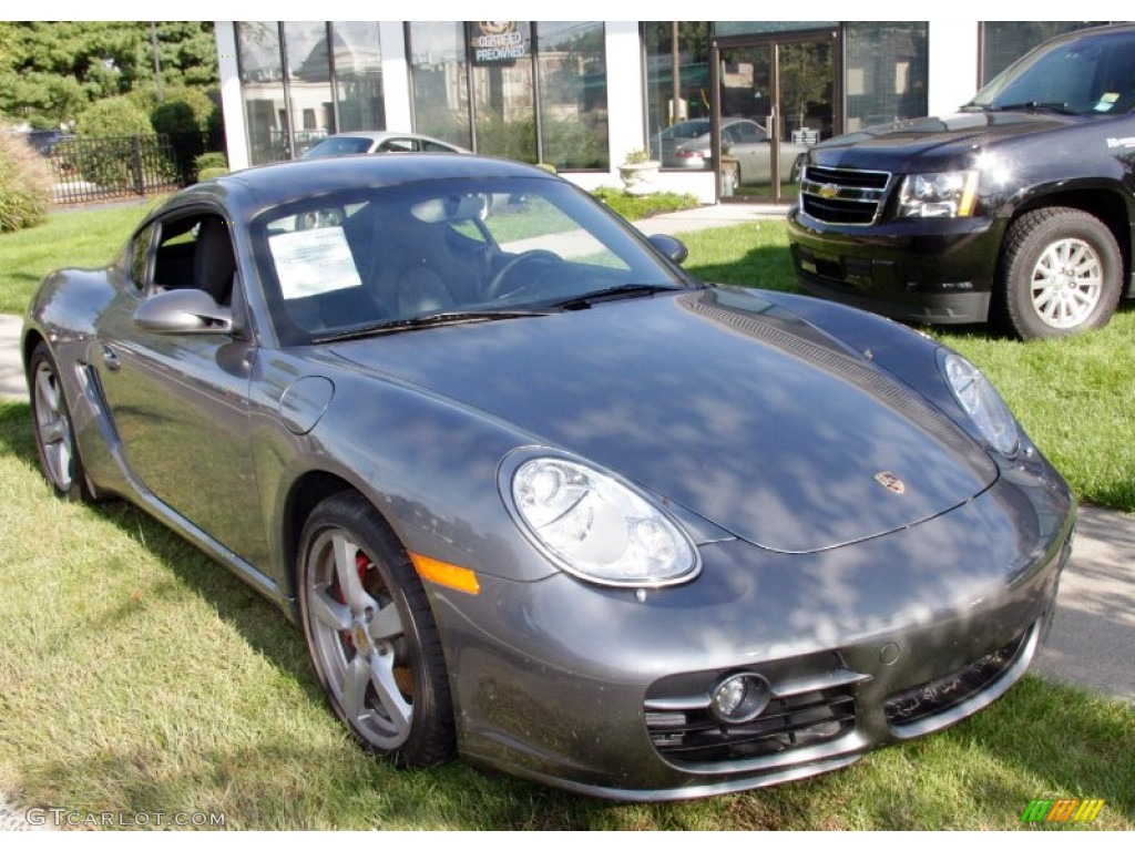 Meteor Grey Metallic 2007 Porsche Cayman S Exterior Photo #54596765