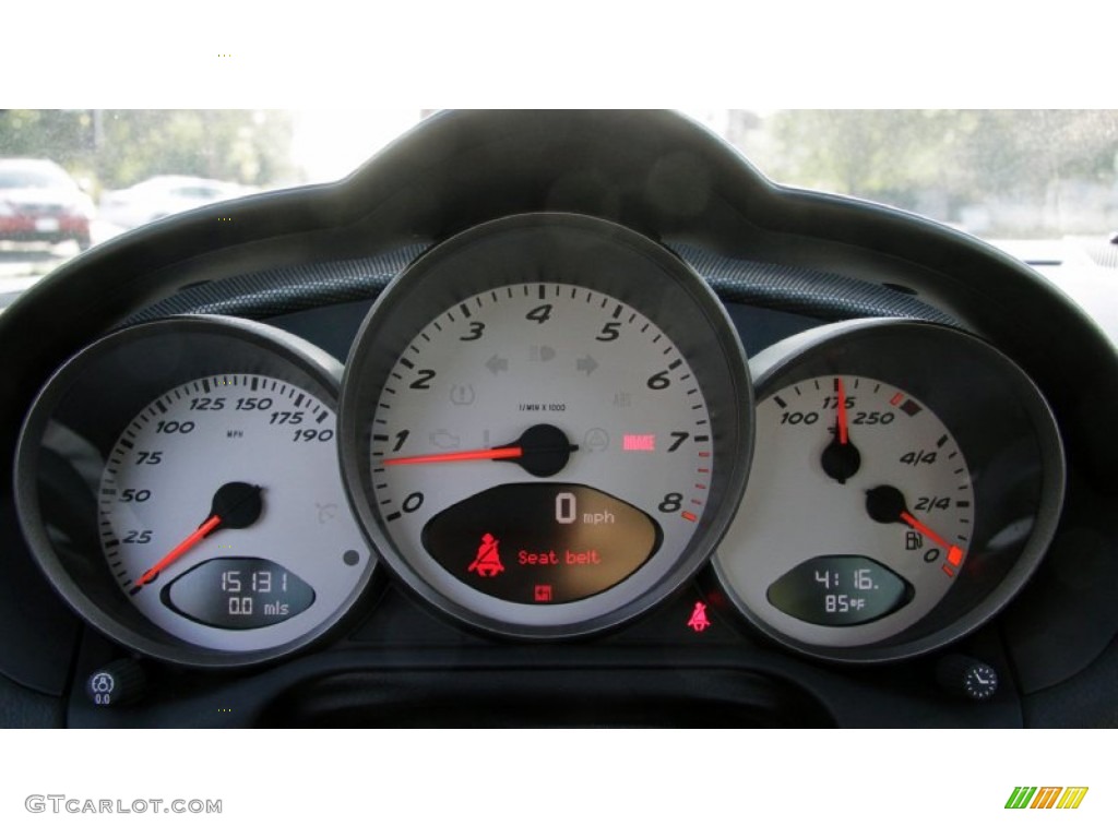 2007 Porsche Cayman S Gauges Photo #54596912