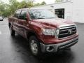 2010 Salsa Red Pearl Toyota Tundra TRD CrewMax  photo #1