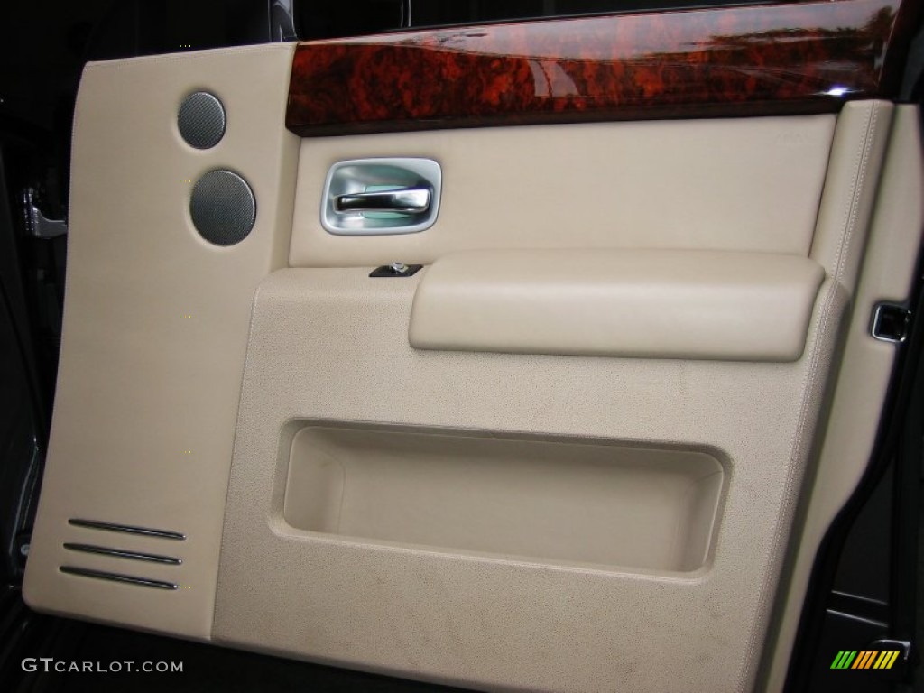 2004 Rolls-Royce Phantom Standard Phantom Model Oatmeal Door Panel Photo #54597434