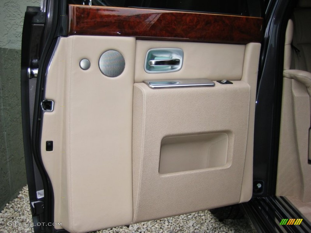 2004 Rolls-Royce Phantom Standard Phantom Model Oatmeal Door Panel Photo #54597443