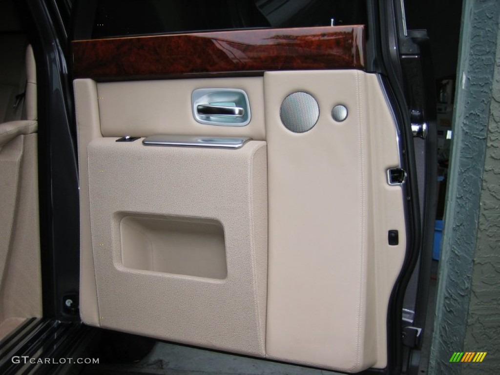 2004 Rolls-Royce Phantom Standard Phantom Model Oatmeal Door Panel Photo #54597452